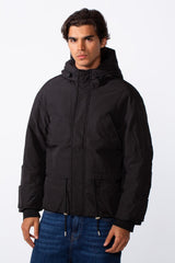 Men's Long Sleeve Front Pockets Zipper Jacket