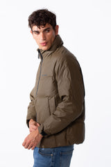 Men's Lightweight Waterproof Text Print Windbreaker Jacket