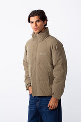 Men's Tomato Bomber Long Sleeve Zip-Up Jacket