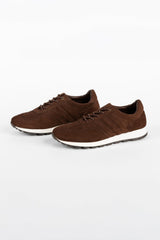 Men’s Low-Top Tan Leather Collar Comfort Breathable Gum Rubber Tomato Store Shoes