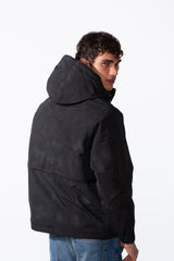 Men's Hood Waterproof Front Pockets Jacket