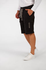 Men's Summer Basic Waterproof Short With Elastic Waistband And Zippered Pockets