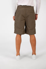 Men's Summer Basic Waterproof Short With Elastic Waistband And Zippered Pockets