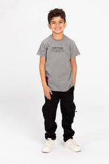 Boy's Graphic Print Short Sleeve T-Shirt