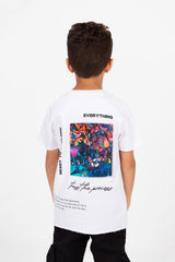 Boy's Graphic Print Short Sleeve T-Shirt