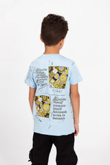 Milton Rounded Neck Printed T-Shirt