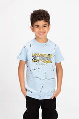 Milton Rounded Neck Printed T-Shirt