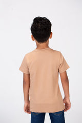 Boys Half Sleeves T-shirt Milton Material With A Distinctive Cut