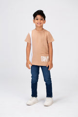 Boys Half Sleeves T-shirt Milton Material With A Distinctive Cut