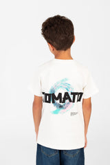 Boy's Tomato Short Sleeve Crew Neck T-Shirt
