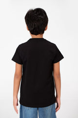 Boy's Milton Printed Half Sleeve T-Shirt