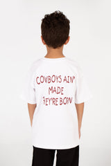 Boy's Printed Crew Neck T-Shirt