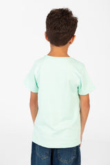 Boy's Oversized Printed T-shirt