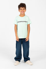 Boy's Oversized Printed T-shirt