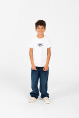 Boy's Short Sleeve Back Graphic Print T-Shirt
