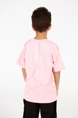 Boy's Modern Oversized Crew Neck T-shirt