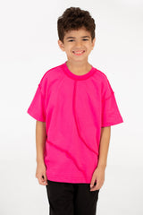 Boy's Modern Oversized Crew Neck T-shirt