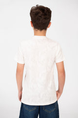 Boy's Modern Half Sleeve T-shirt