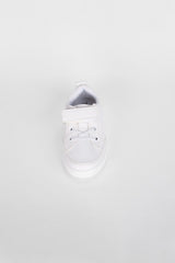 Boy's Flat Sole Faux Leather Sneaker Shoes With Unique Style