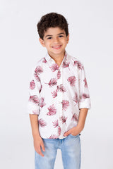 Boys Shirt In Trendy Summer Colors With A Material That Suits Every Day