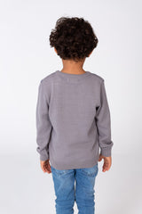 Boy's Jakar Pullover With Round Neck And Long Sleeves