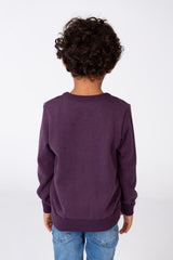 Boy's Jakar Pullover With Round Neck And Long Sleeves