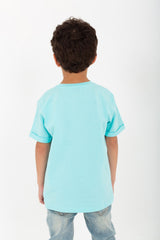Boys Half-Sleeve T-shirt With Unique Cut