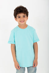 Boys Half-Sleeve T-shirt With Unique Cut