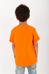 Boys Half-Sleeve T-shirt With Unique Cut