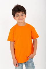 Boys Half-Sleeve T-shirt With Unique Cut