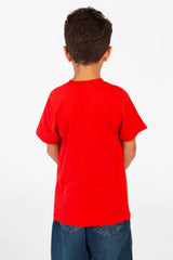 Boy's Basic Crew Neck T-Shirt