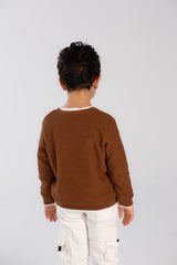 Boy's Basic Crew neck Made Of Soft Pullover