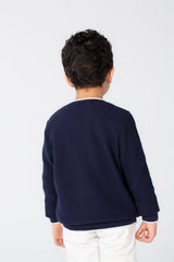 Boy's Basic Crew neck Made Of Soft Pullover