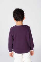 Boy's Basic Crew neck Made Of Soft Pullover