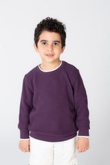 Boy's Basic Crew neck Made Of Soft Pullover