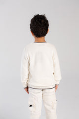 Boy's Basic Crew neck Made Of Soft Pullover