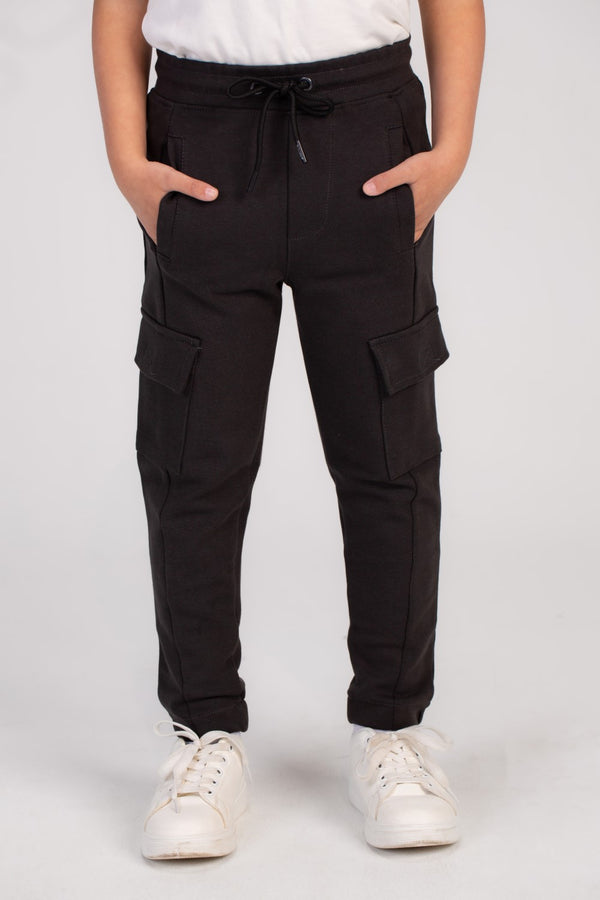 Boy's Slim Fit Unique Cut Basic Sports Baggy Sweatpants Versatile For Any Occasion