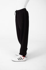 Boy's Basic Jogger Sweatpants With Drawstring Closure And Pockets
