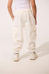 Boy's Oversize Sweatpants With Elastic Waistband And Side Pockets