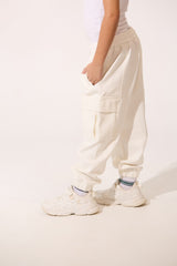 Boy's Oversize Sweatpants With Elastic Waistband And Side Pockets