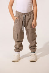 Boy's Oversize Sweatpants With Elastic Waistband And Side Pockets