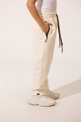 بنطال رياضي توميتو وايد ليج للصبي بقصة عصرية وجيوب جانبية بسحابات