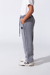 Boy's Side Pockets Sweatpants With A Waistband Elasticated Waist