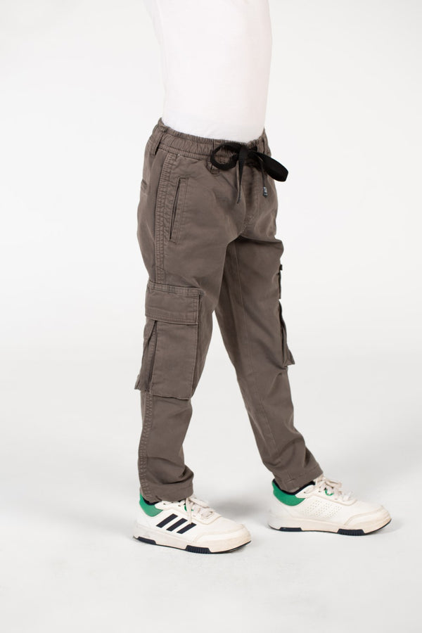 Boy's Gabardine Sherwal Pants With Pockets