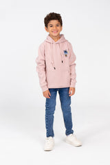 Boy's Hoodie With A Graphic Print And A Kangaroo Pocket On The Front