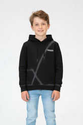 Boy's Milton Slim Fit Hoodie Sweatshirt With A Modern Design