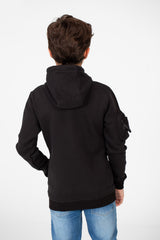 Boy's Hood Sweatshirt With Pocket On The Sleeves