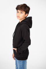 Boy's Hood Sweatshirt With Pocket On The Sleeves