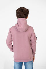 Boy's Hood Sweatshirt With Pocket On The Sleeves