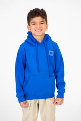 Boy's Basic Hoodie Sweatshirt With Kangaroo Pocket On The Front